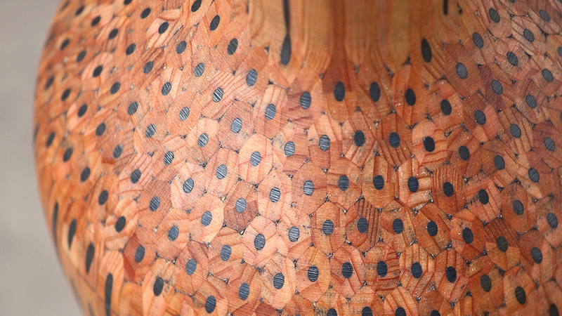 Illustration for article titled Wooden Vases Show Pencils Have Other Artistic Uses Than Just Drawings